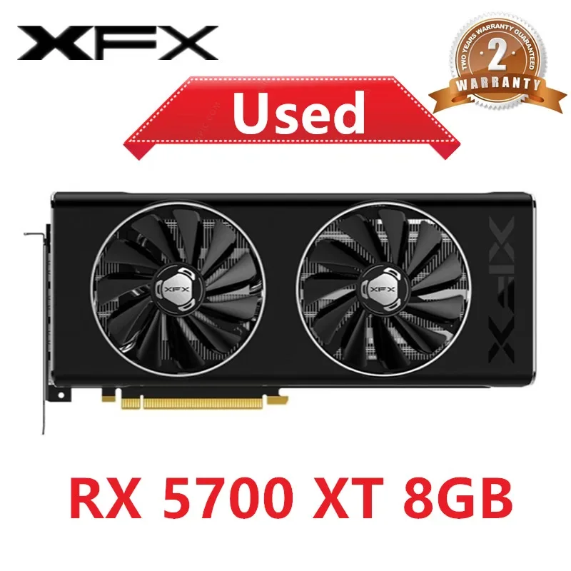 Tarjeta Gráfica XFX RX 5700XT  - Rx 5700 Xt 8Gb Video Card reseña y precio