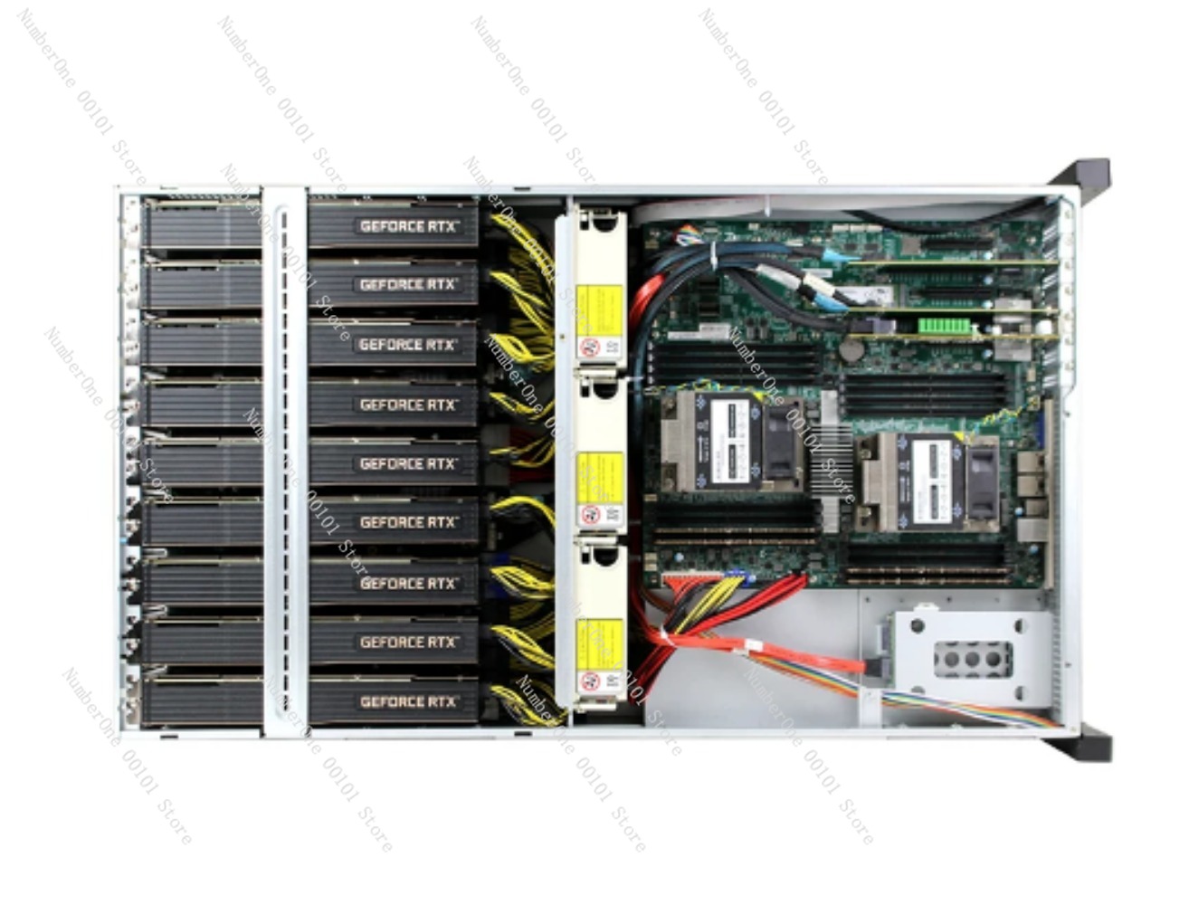 Chasis de Servidor en Rack par - 8 Gpu 4U Server Chassis reseña y precio