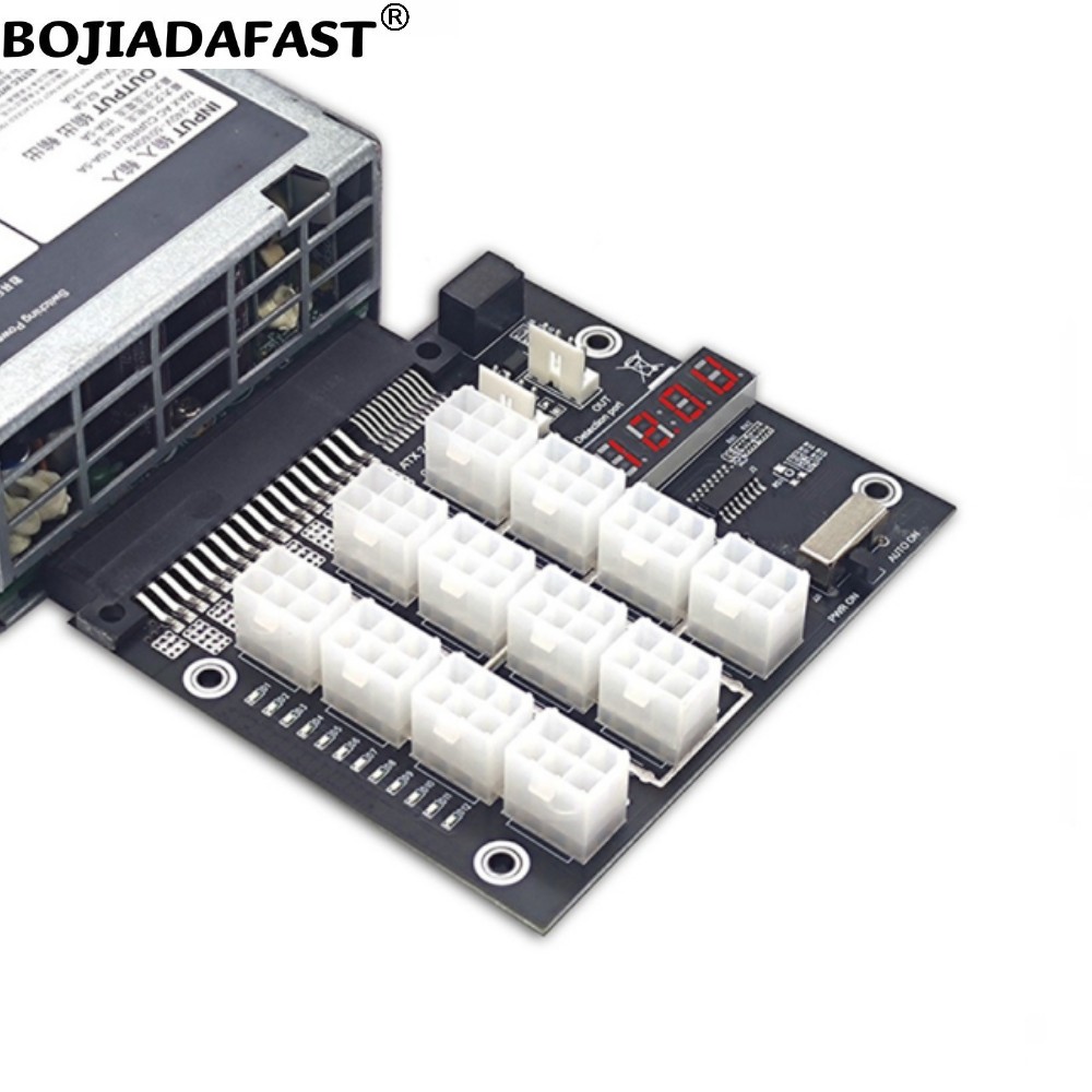 Placa de distribución de energ - 2400W Server Psu Breakout Board reseña y precio